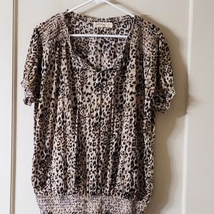 Leopard Print Top